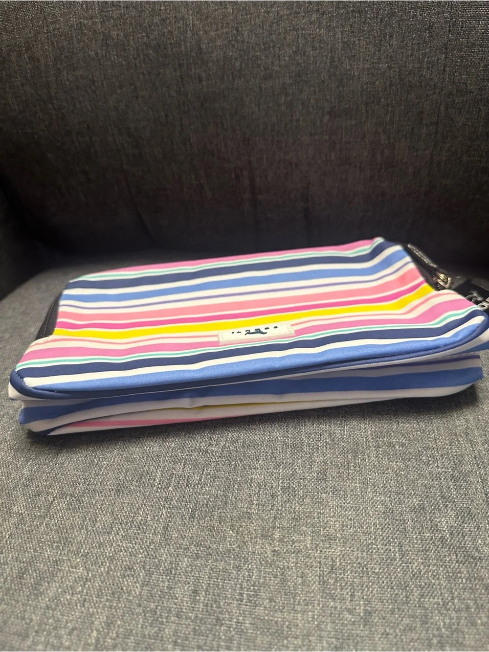 Scout 2-Way Toiletry Bag in Stripe a Pose